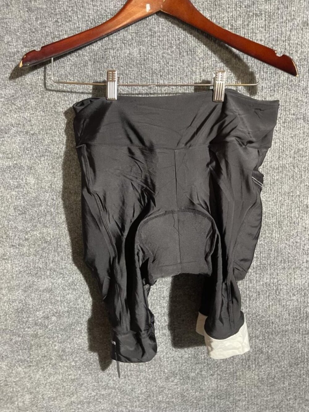 Cycling Shorts Womens Medium Black Padded Chamois 6 Inseam Bike Stretch - Picture 1 of 8